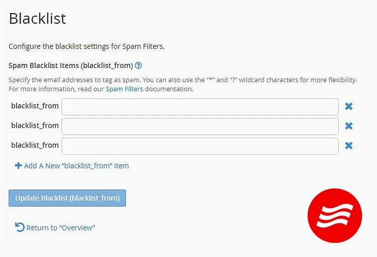 Biała i czarna lista w cpanelu