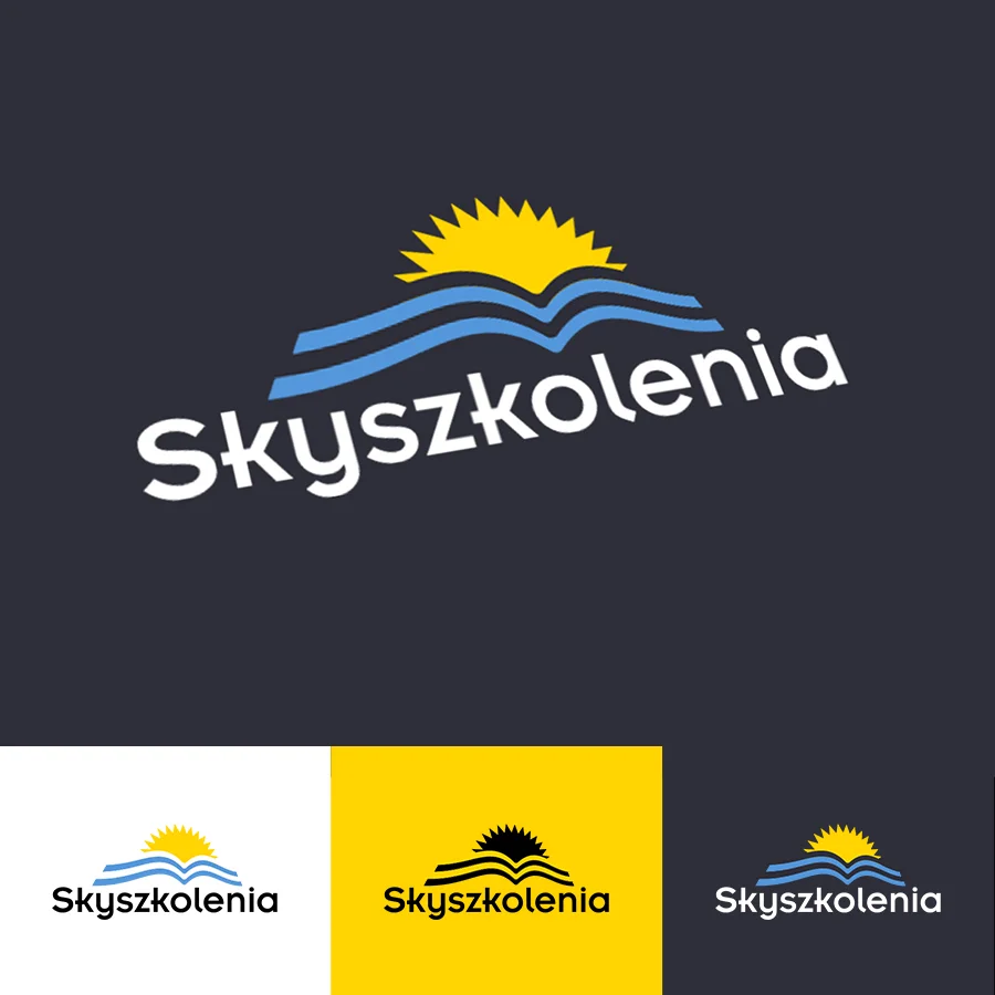 Projekt logo dla firmy organizującej szkolenia.