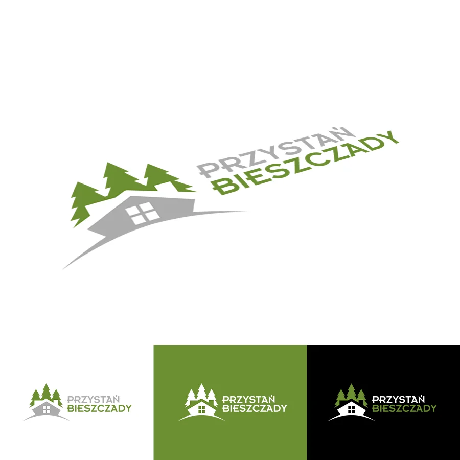 Projekt logo dla obiektu wypoczynkowo-hotelowego.