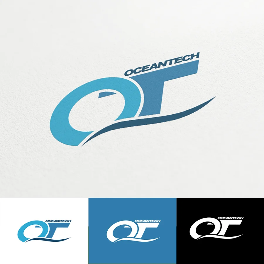 Projekt logo dla firmy z branży morskiej.