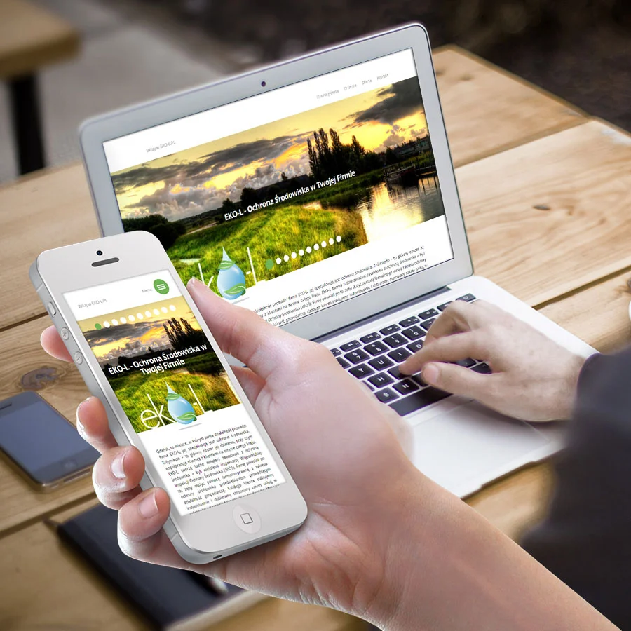 Projekt i wdrożenie strony internetowej firmy z branży doradczej.